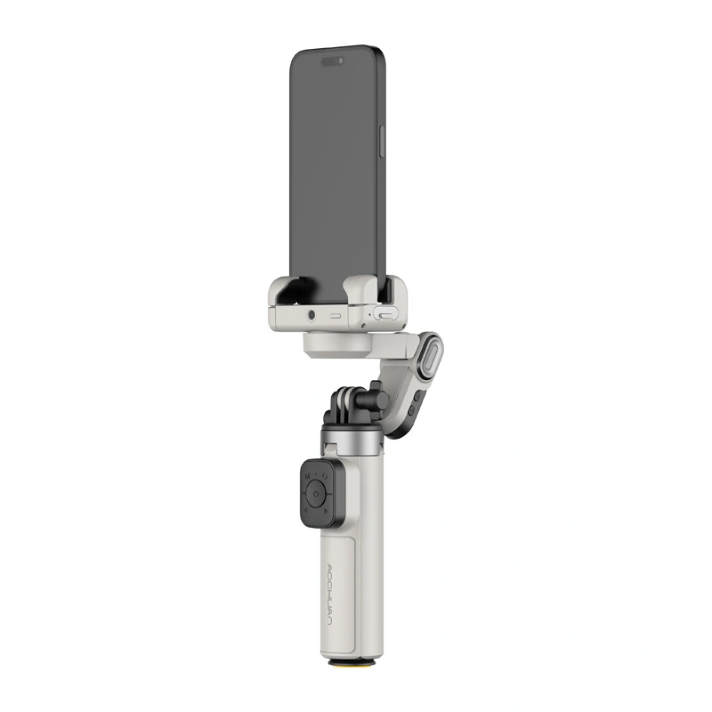 Gimbal AOCHUAN M3 Pro z oświetleniem RGB czarny - najważniejsze cechy