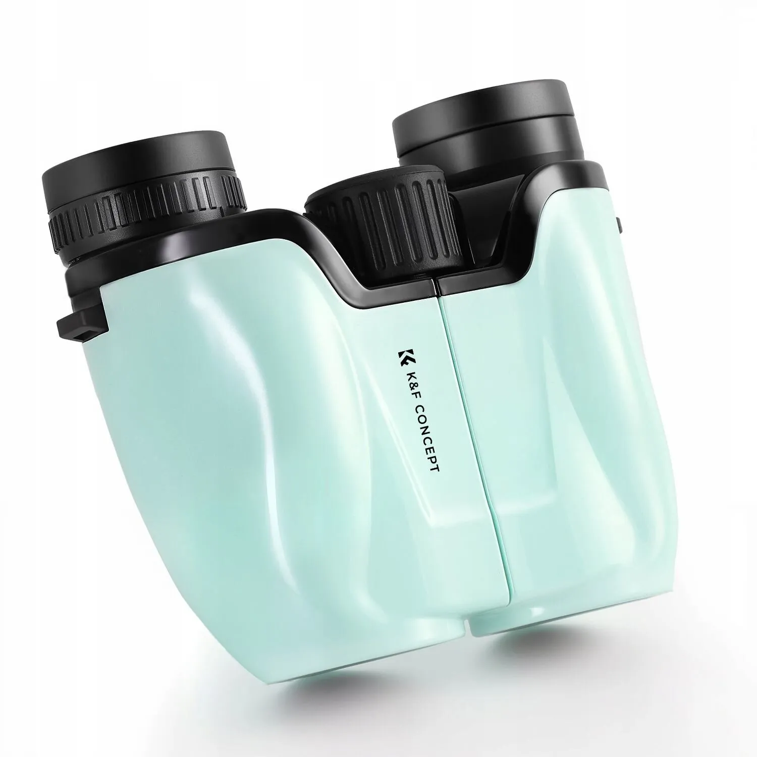 Jasnozielona lornetka K&F CONCEPT KF33.094 z odpornością IP65