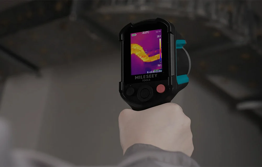 Precyzyjna diagnostyka termiczna kamerą Mileseey TR20 Pro