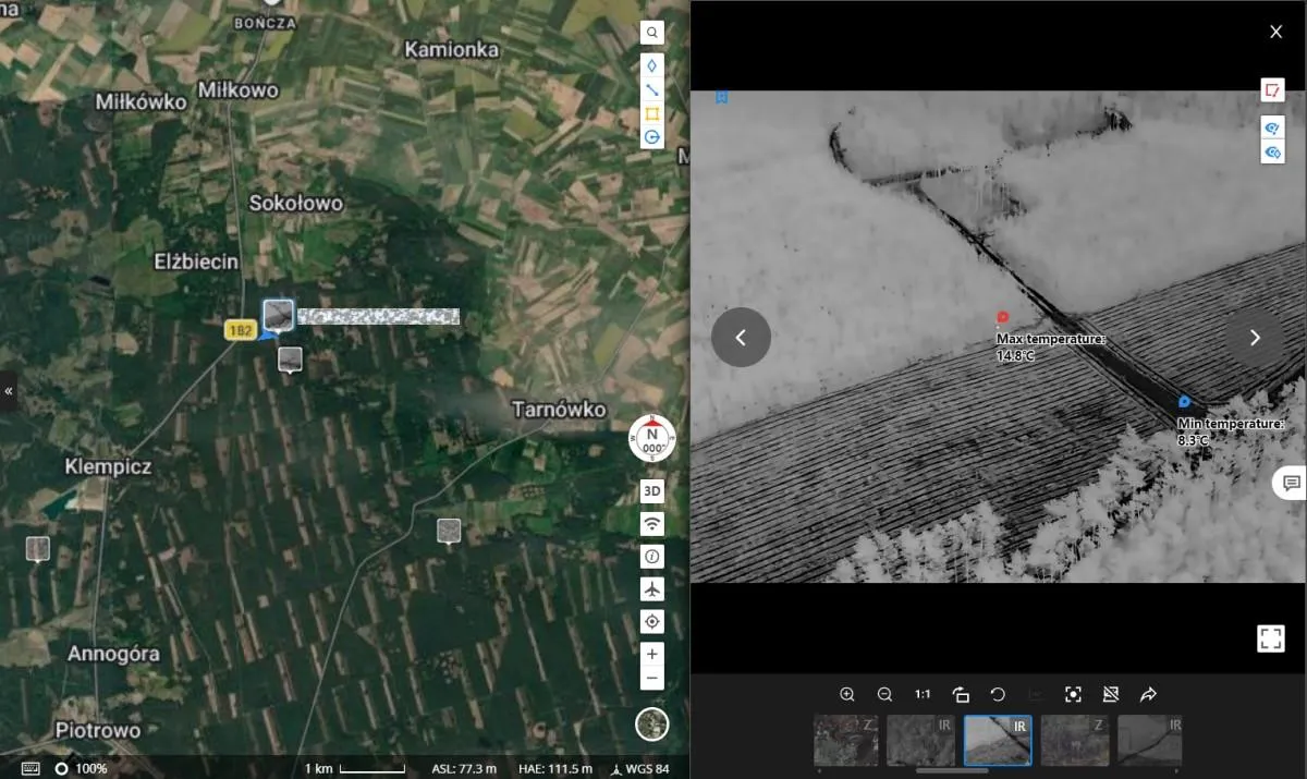 DJI Matrice 4T - korzyści z wykorzystania drona w nadleśnictwie