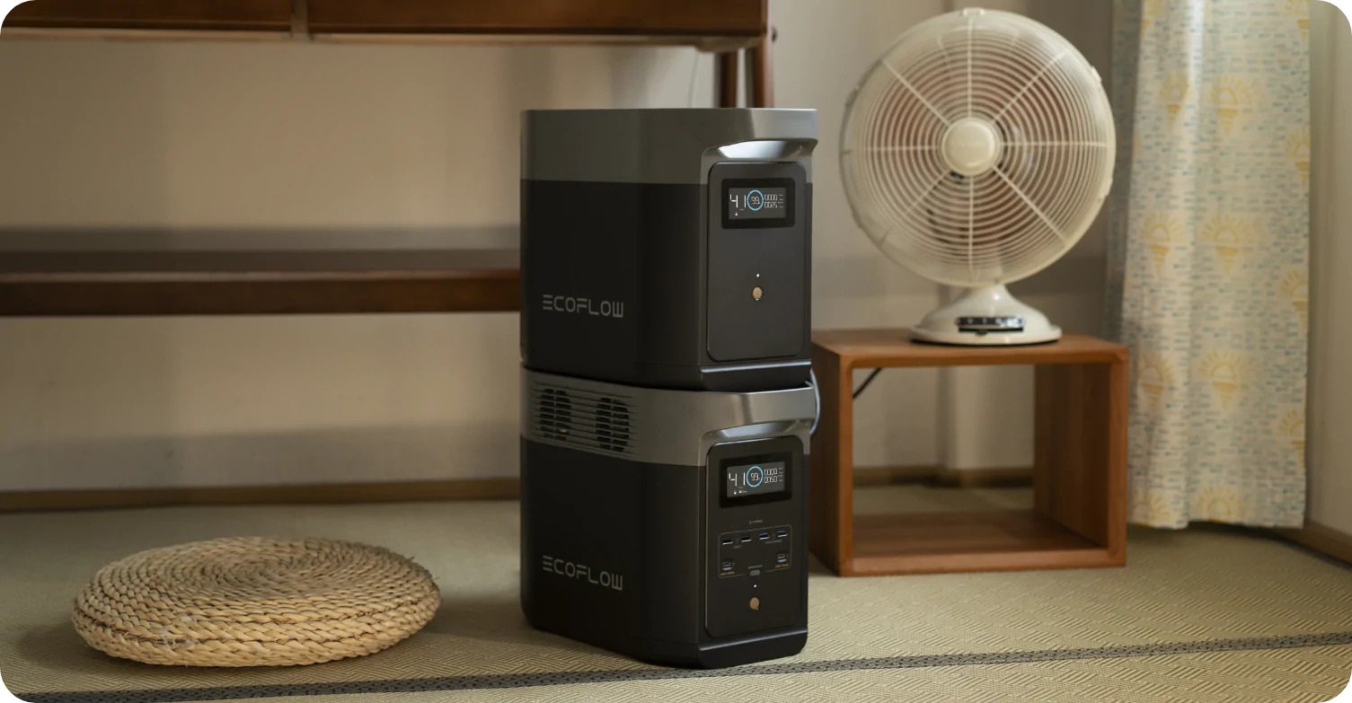 mobilne stacje zasilania ecoflow delta 2