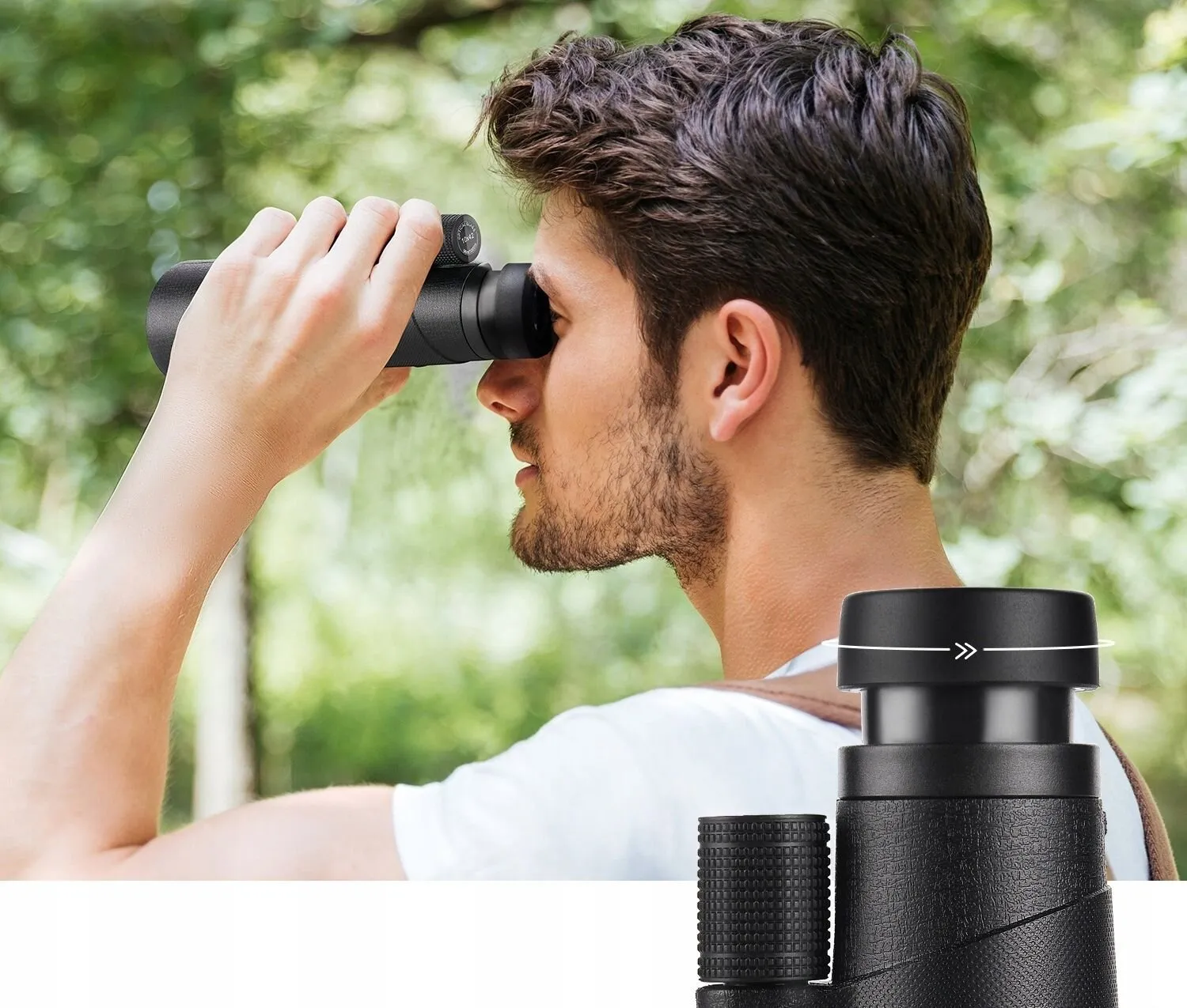 Optyka BaK4 i powłoki FMC w monokularze K&F CONCEPT KF33.090