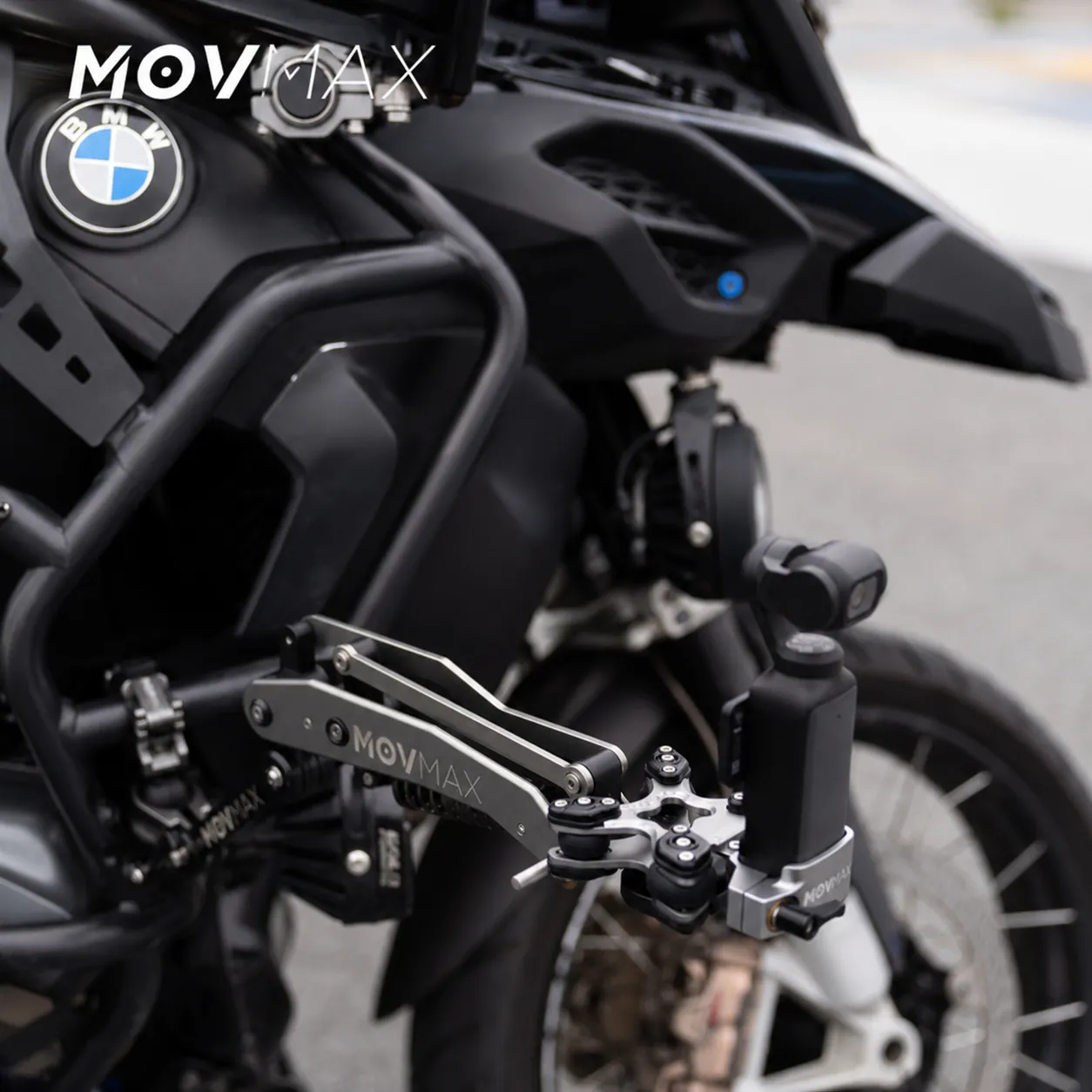 Stabilna konstrukcja izolatora MOVMAX Blade Arm do dynamicznej jazdy