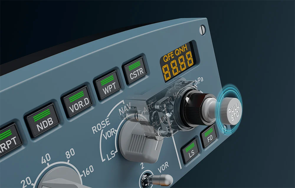 Prawy panel EFIS Airbus A320 MOZA MA3F R