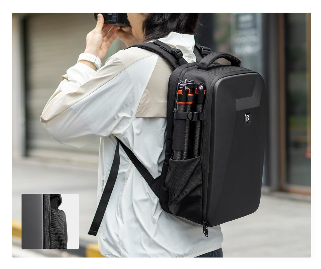 Plecak K&F Concept z kieszenią na laptop 15,6 cala i dodatkowymi schowkami
