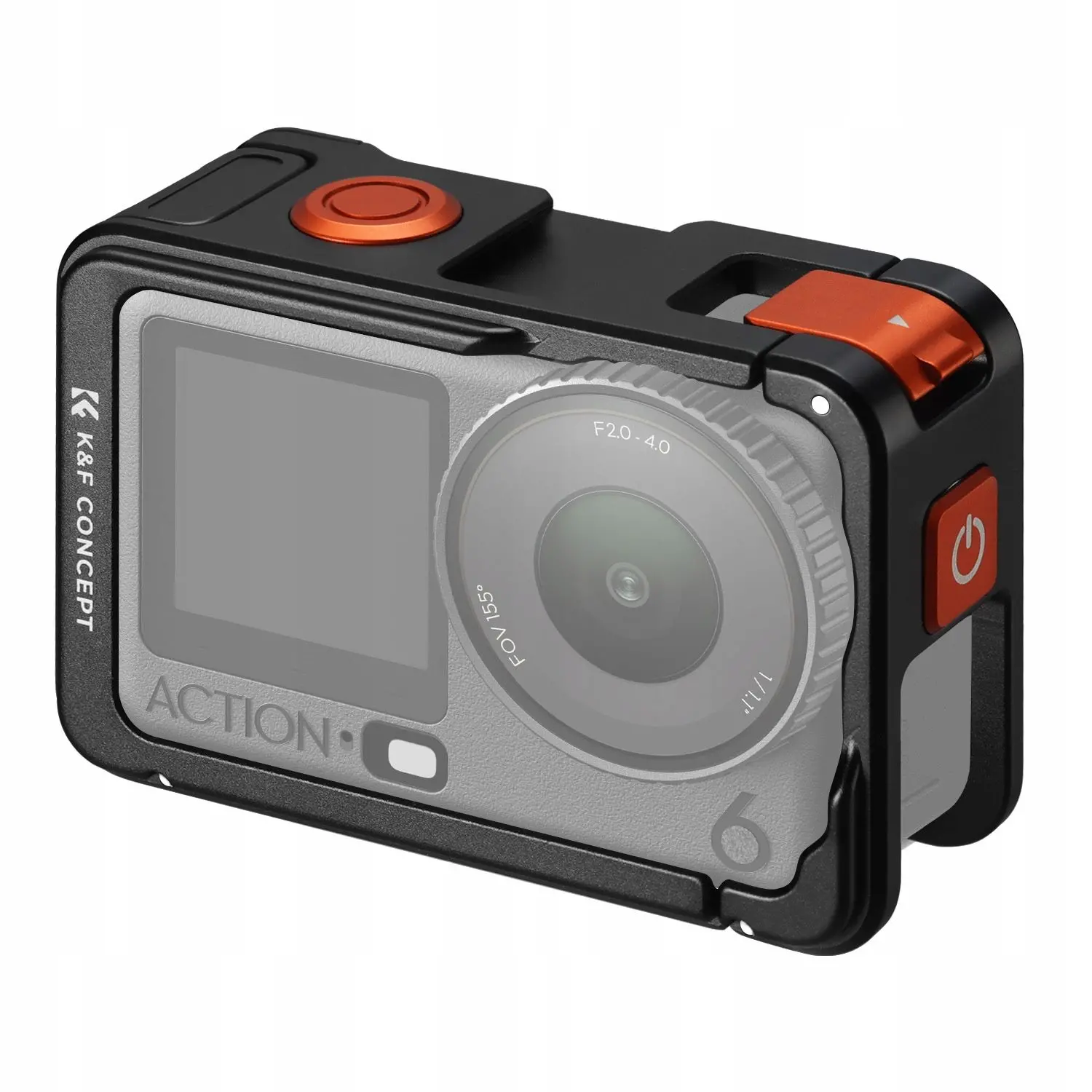 Aluminiowa klatka ochronna K&F CONCEPT do DJI Osmo Action 6