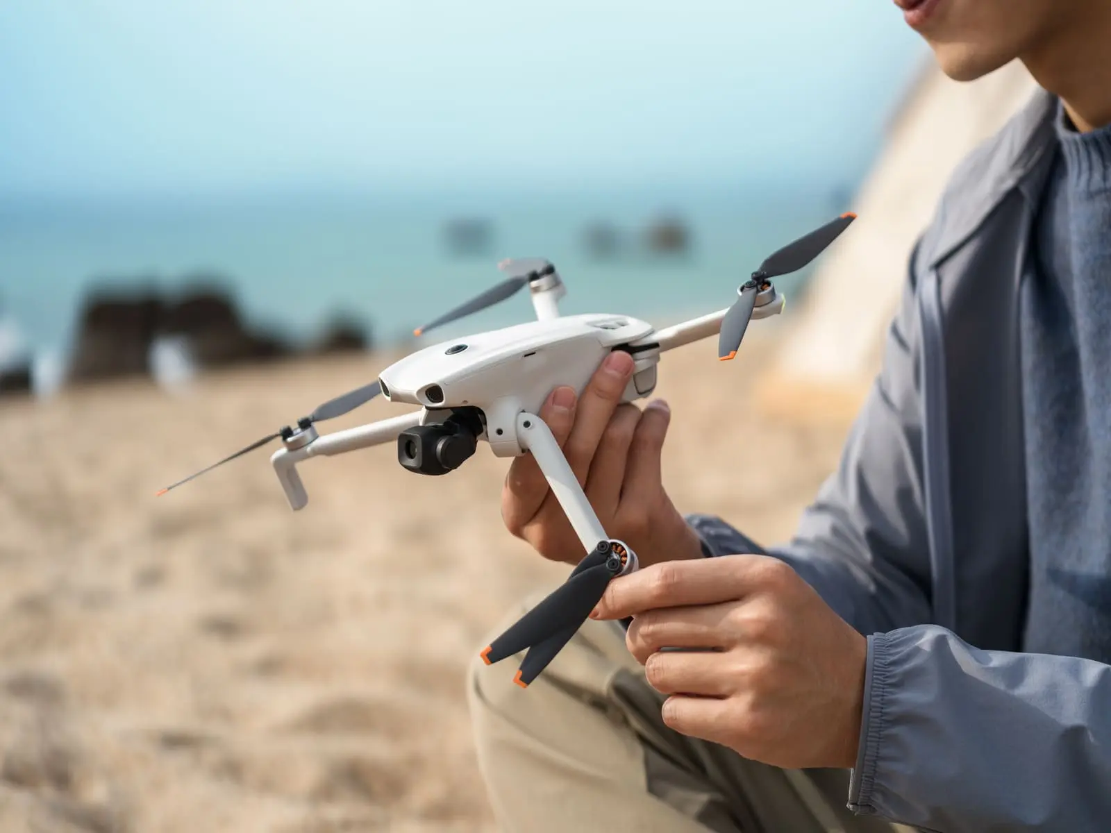 DJI Lito w locie – kompaktowy dron DJI dla początkujących