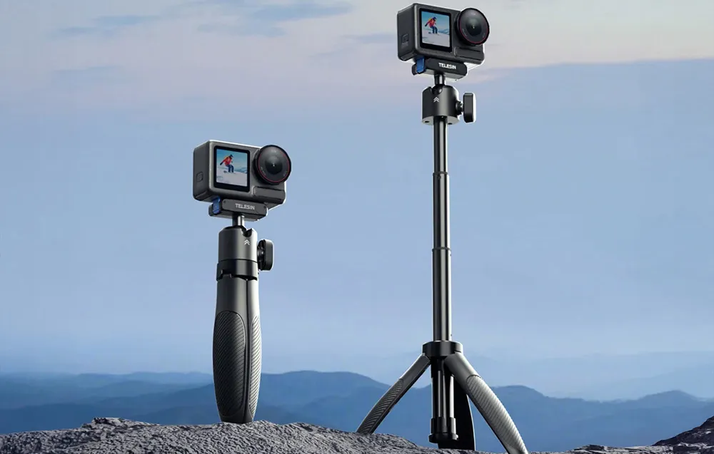 Selfie stick i tripod Telesin do kamer DJI Action