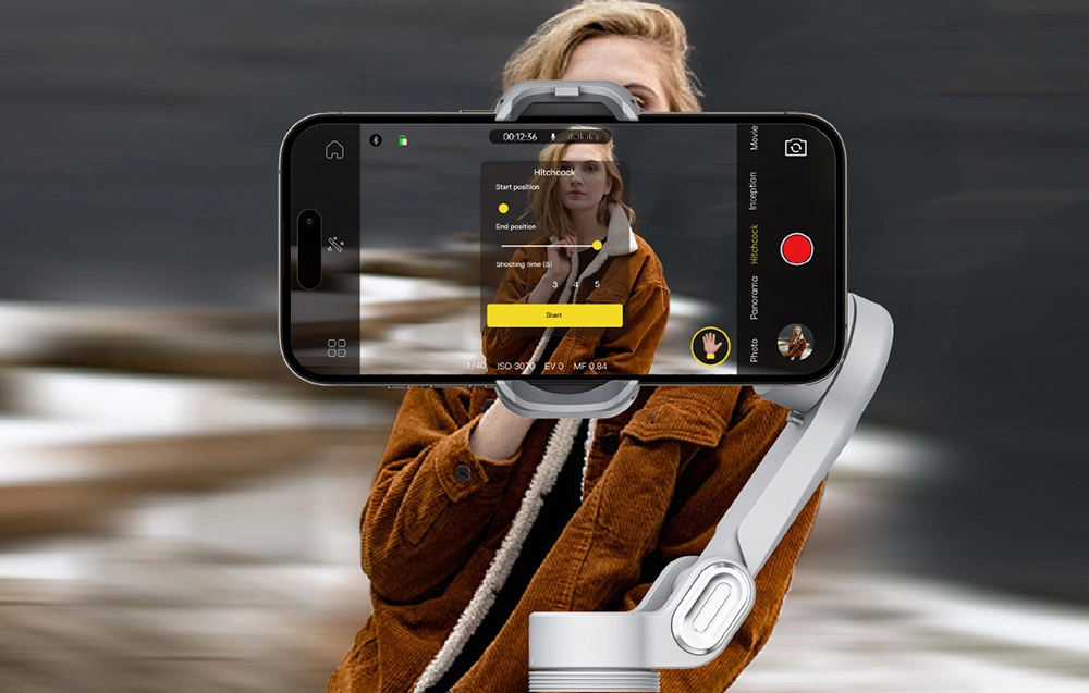AOCHUAN X kompaktowy gimbal do smartfona