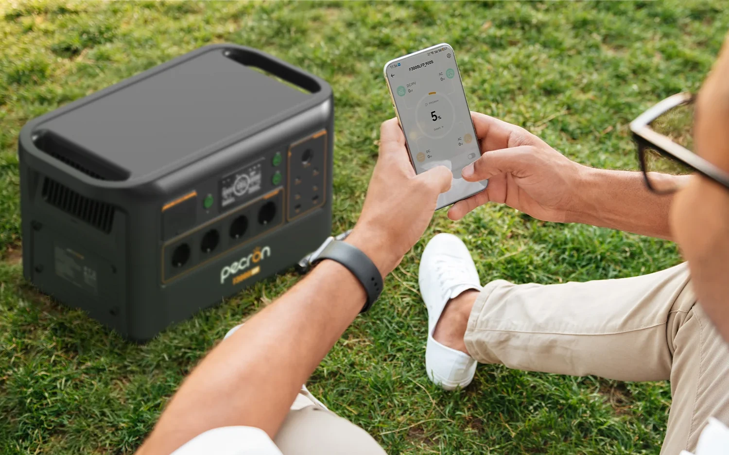 Stacja zasilania PECRON F3000 LFP 3600 W 3072 Wh