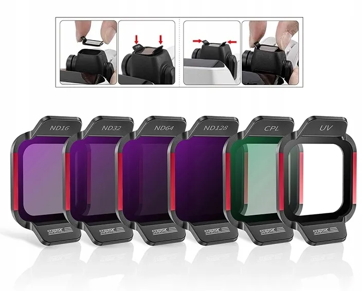 Filtry STARTRC do kontroli obrazu z DJI Lito X1 i DJI Flip