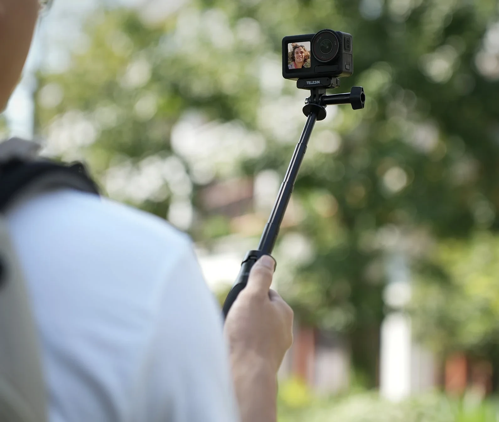 Rozkładany tripod TELESIN do kamer GoPro i kamer sportowych