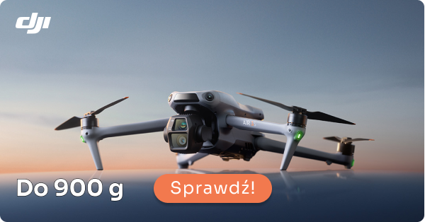 Drony do 900 g – większe możliwości i stabilność