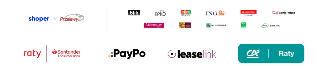 Dostępne formy płatności w FlyStore.pl