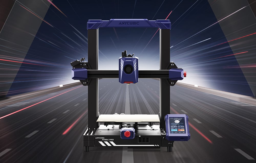 Anycubic Kobra 2 Pro drukarka 3D FDM z polem roboczym 250x220x220 mm