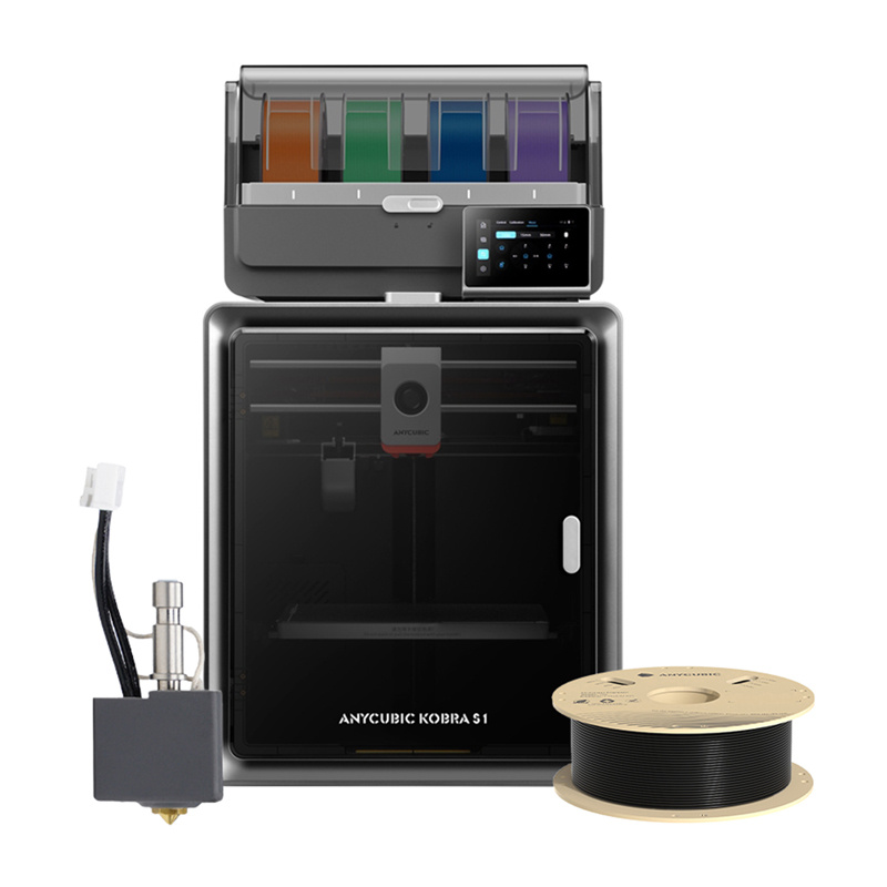 Zestaw Anycubic Kobra S1 Combo z PLA 1 kg i akcesoriami