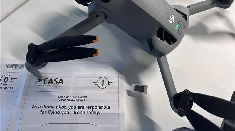 Certyfikacja C1 dla DJI Mini 5 Pro