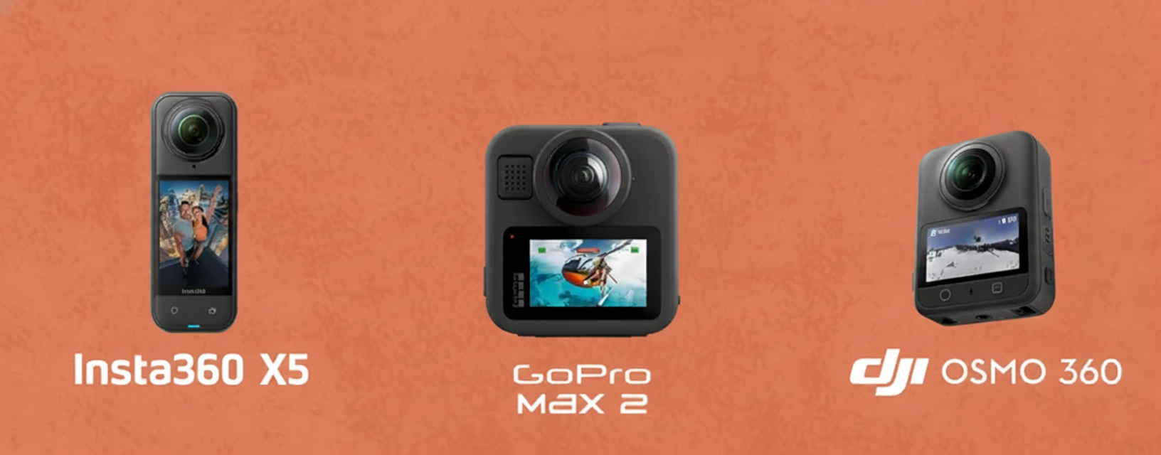 Kamery 360: GoPro Max 2, Insta360 X5, DJI Osmo 360