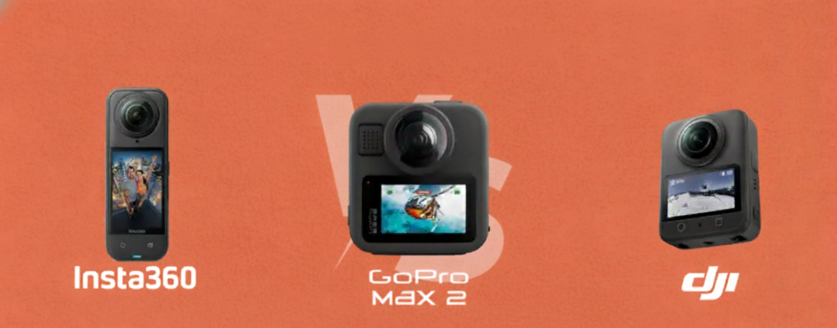 Porównanie DJI Osmo 360, GoPro Max 2, Insta360 X5