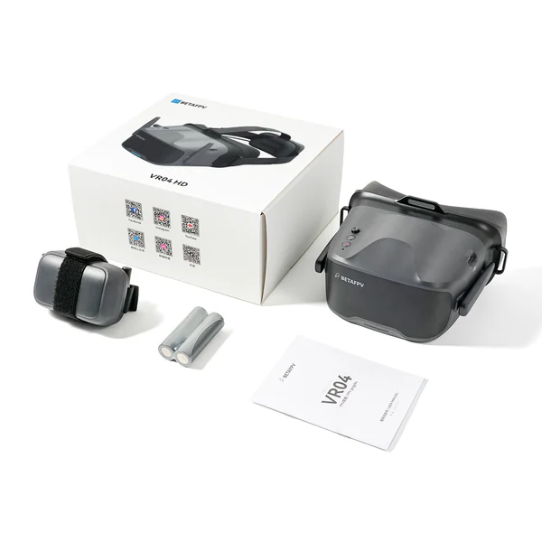 Zawartość opakowania gogli VR04 HD FPV