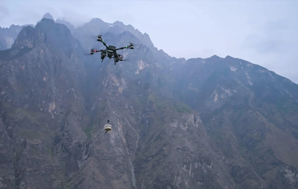 DJI FlyCart 100 Spadochron