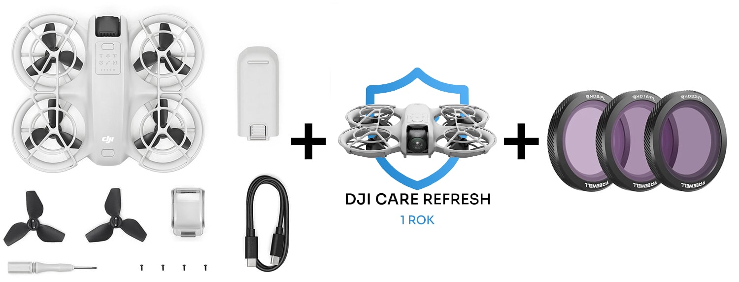DJI Neo Starter Combo - co w zestawie