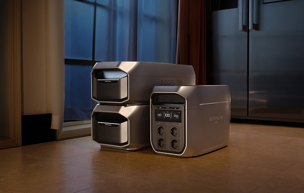 EcoFlow DELTA 3 Max Plus w domowym systemie zasilania awaryjnego