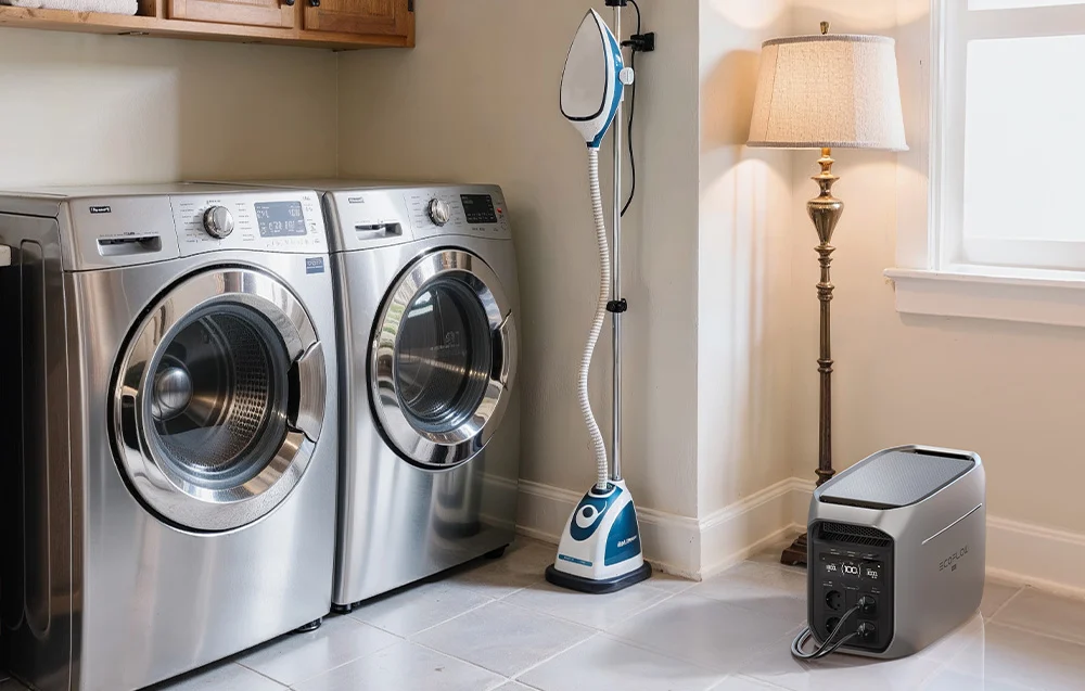 Zarządzanie energią w pralni za pomocą stacji EcoFlow