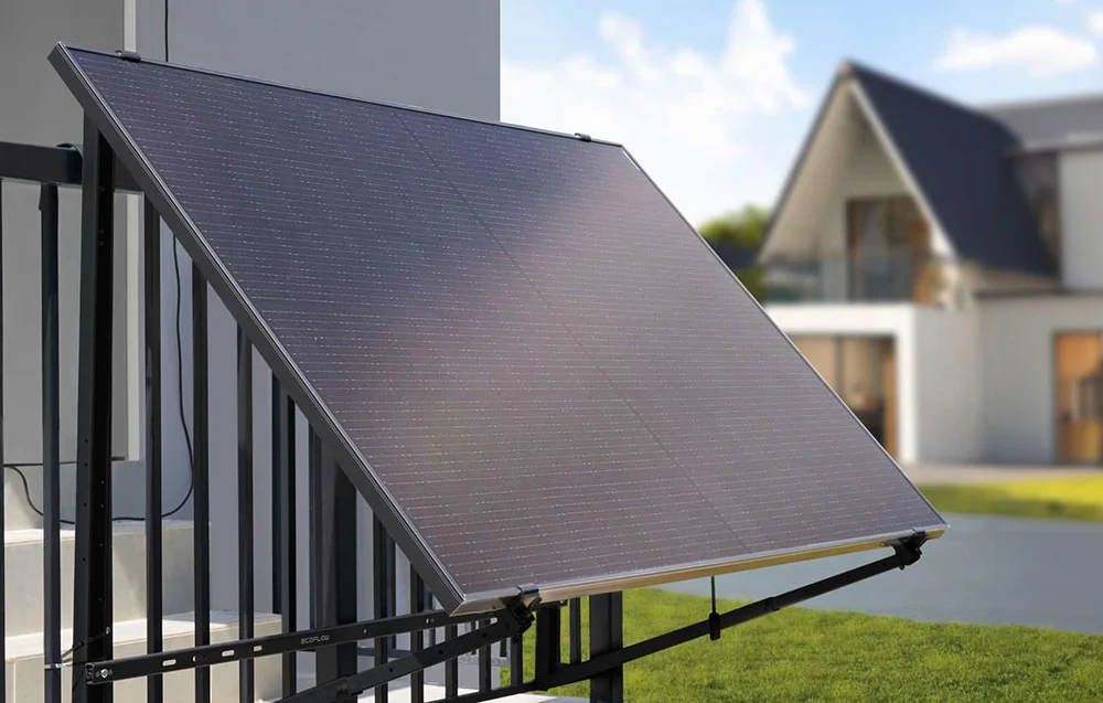 Regulowany uchwyt Ecoflow na panel PV 400W wolnostojący lub do montażu ściennego