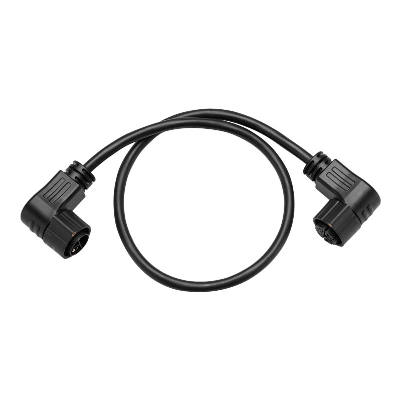 Gruby, wytrzymały kabel łączący EcoFlow STREAM o długości 55 cm na jasnym, szarym tle.