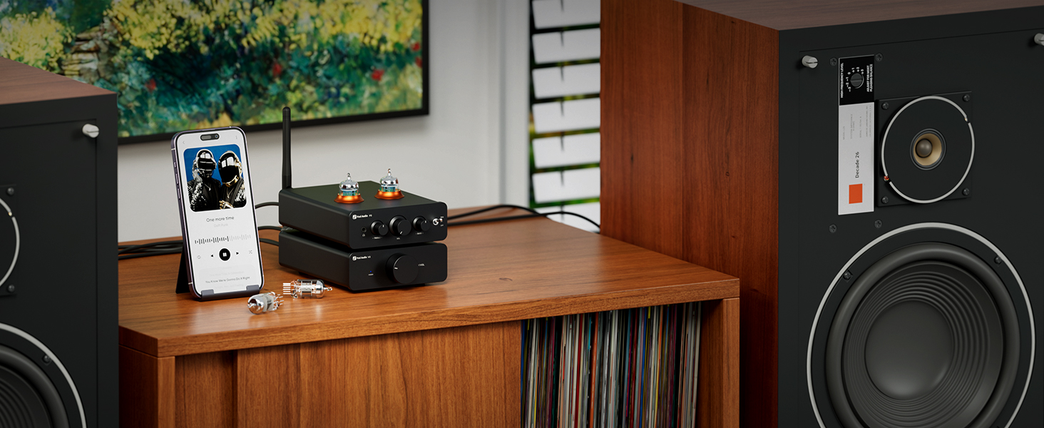 Fosi Audio P3 — lampowy preamp/wzmacniacz słuchawkowy z Bluetooth 5.1 i aptX