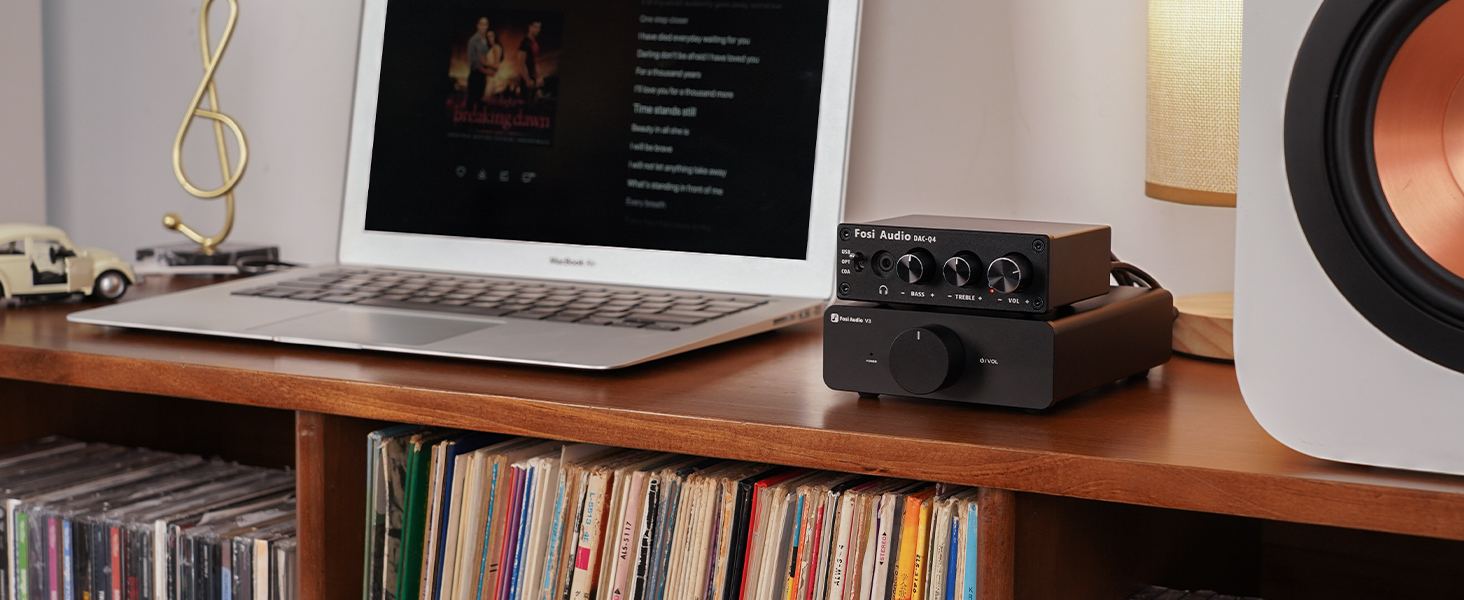 Fosi Audio Q4 – czysty dźwięk o wysokim SNR i niskich zniekształceniach