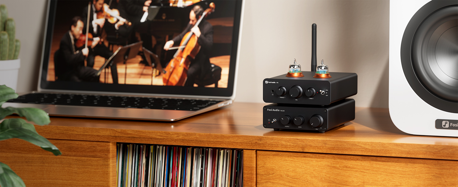Fosi Audio TB10D — mini wzmacniacz mocy stereo TPA3255