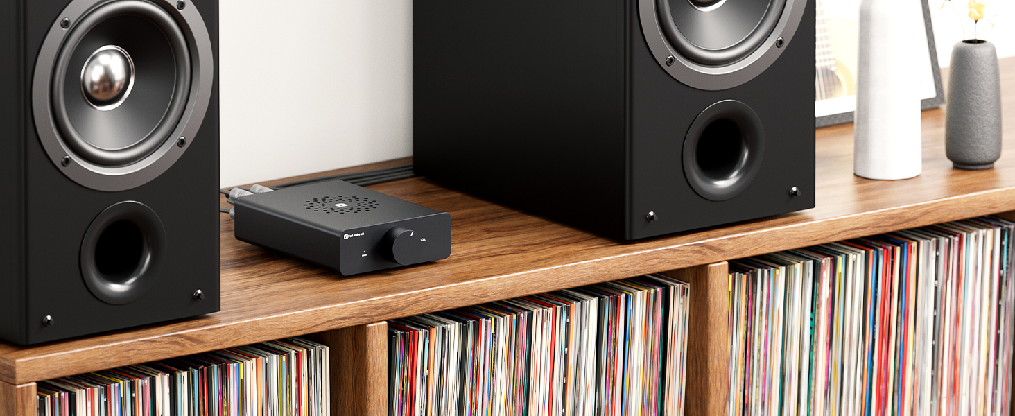 Fosi Audio V3 — mini wzmacniacz stereo TPA3255 300 W x2