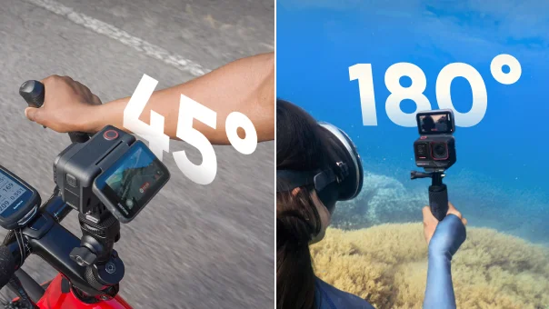 Obrotowy ekran dotykowy 2,5 cala