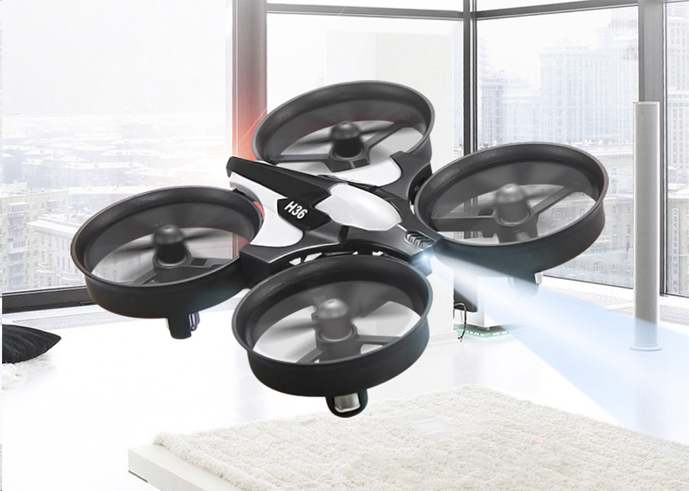 Zabawkowy lekki dron na pilot, zdalnie sterowany dla dziecka JJRC H36 2.4G