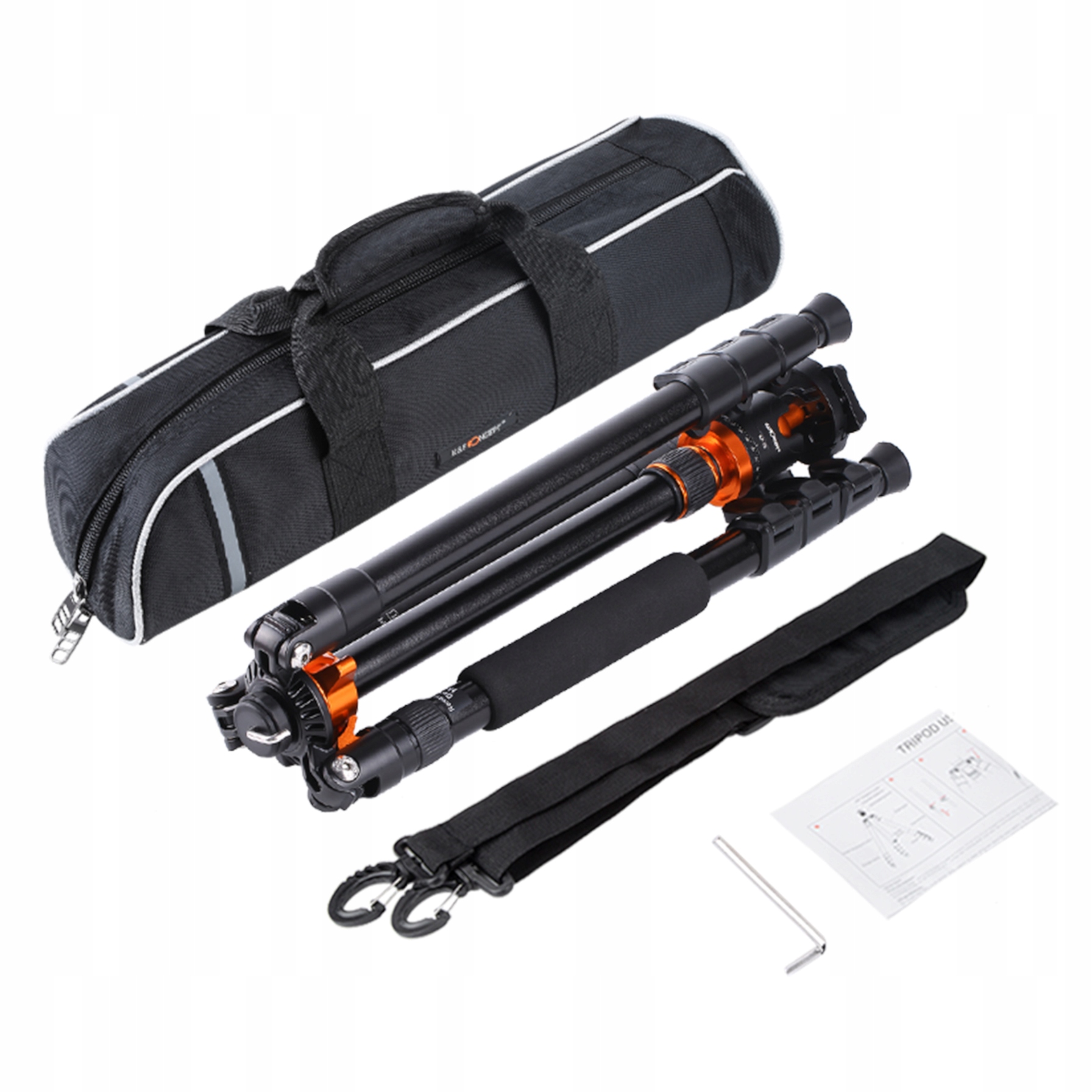 Elementy zestawu statywu K&F Concept