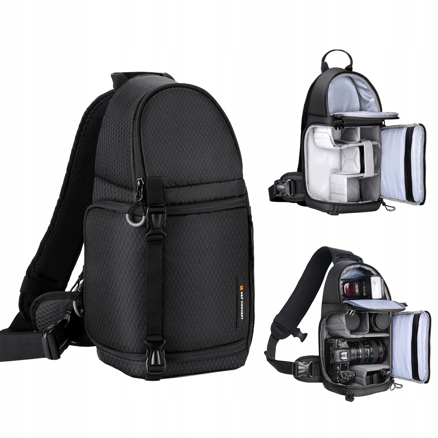 Plecak fotograficzny K&F Concept Beta Messenger widok ogólny