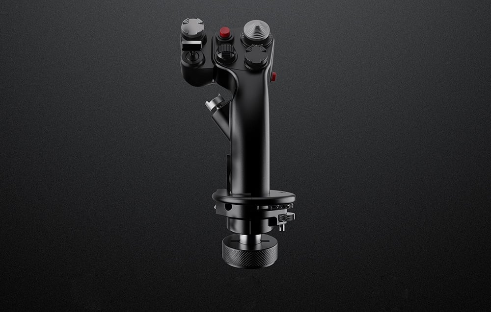 Drążek sterowy Flightstick MOZA MH16 z lotniczego stopu aluminium