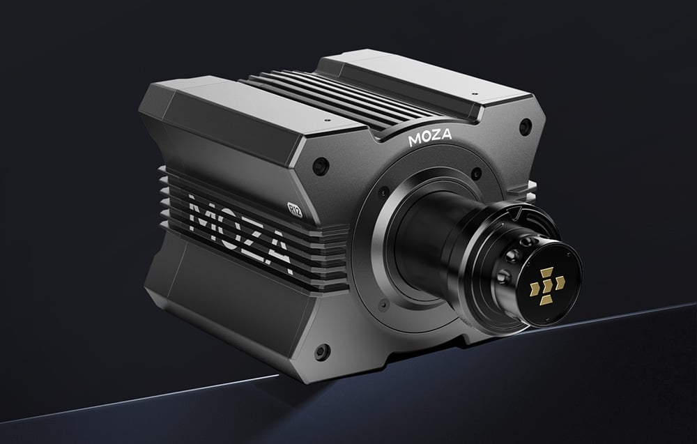 Baza kierownicy Moza Racing R12 V2 RS081 Direct Drive 12 Nm z logo MOZA