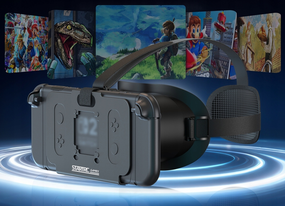 Gogle VR STARTRC do Nintendo Switch 2 widok ogólny