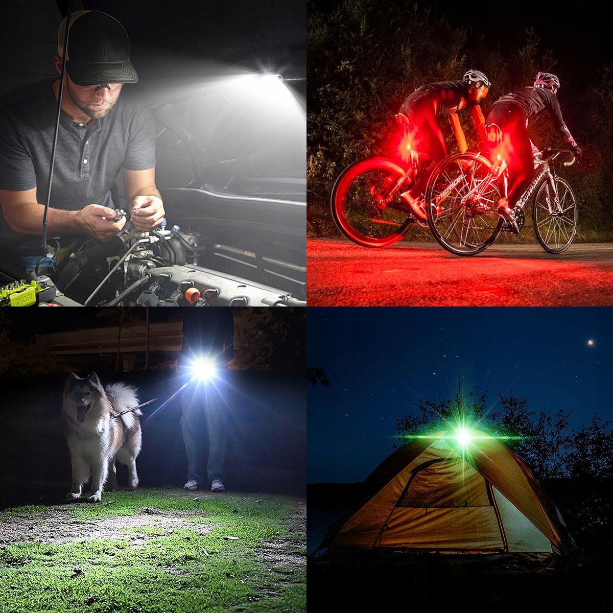 STARTRC Universal Drone Strobe Light – lekka lampa LED do dronów, rowerów i kasków, z pamięcią ostatniego trybu.