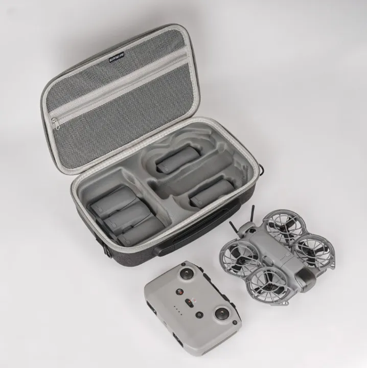 Miejsce na 6 baterii w futerale do drona DJI Neo 2