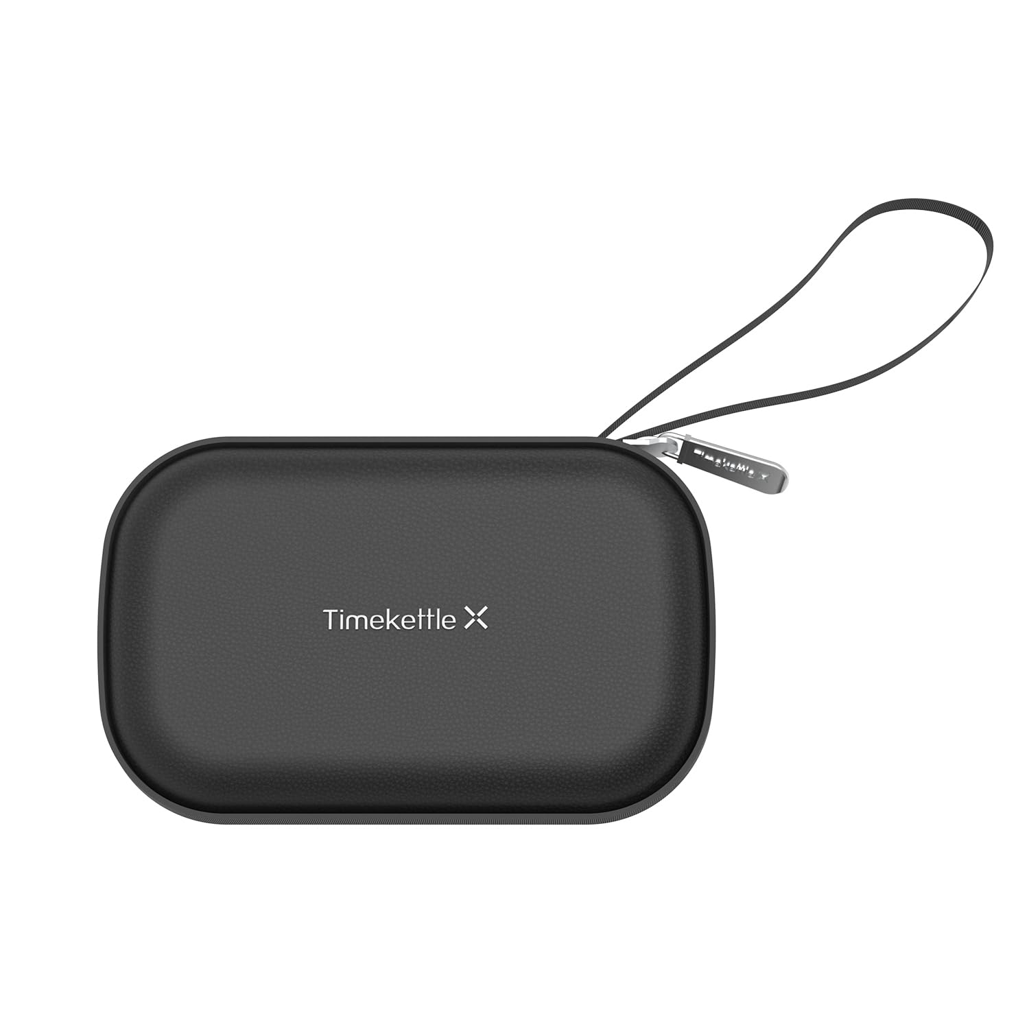 Otwarte etui ochronne Timekettle X1 przygotowane do bezpiecznego transportu urządzenia oraz niezbędnych akcesoriów.