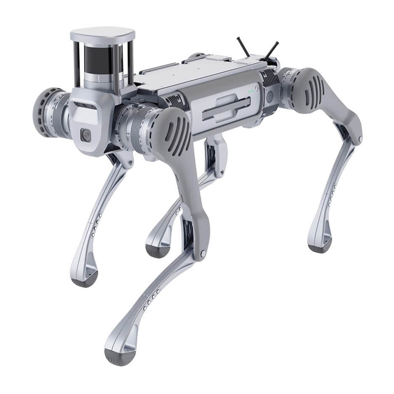 Unitree B2-W z LiDARem – profesjonalny robot kołowo-nożny z wbudowanym LiDAR 3D 32 linie do autonomii, mapowania i pracy w przemyśle.