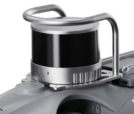 Unitree Helios 5515 LiDAR zamontowany na robocie mobilnym