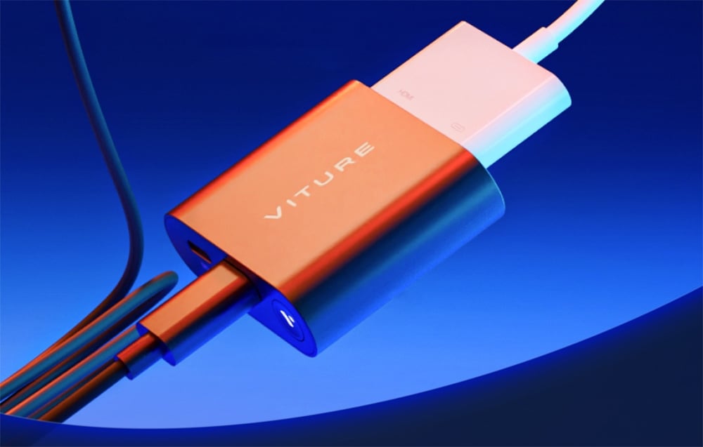 Adapter HDMI XR VITURE dla iPhone’a – korzystanie z wirtualnych ekranów w okularach XR