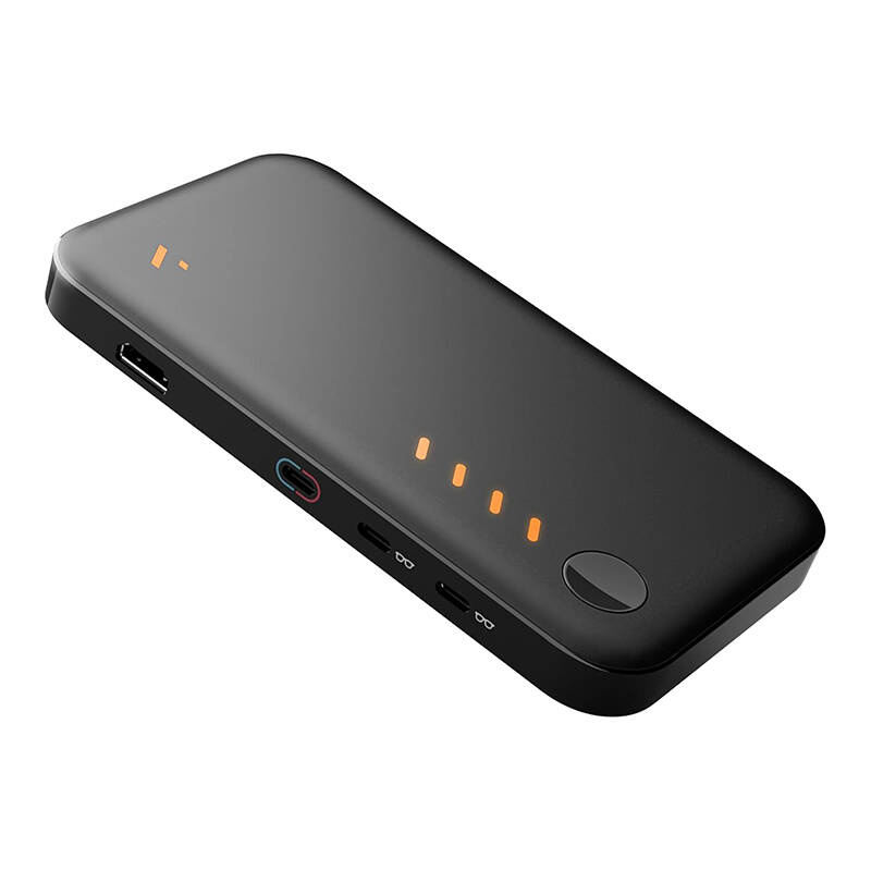 Zestaw VITURE Pro Mobile Dock z kablem USB-C i etui ochronnym gotowy do użycia