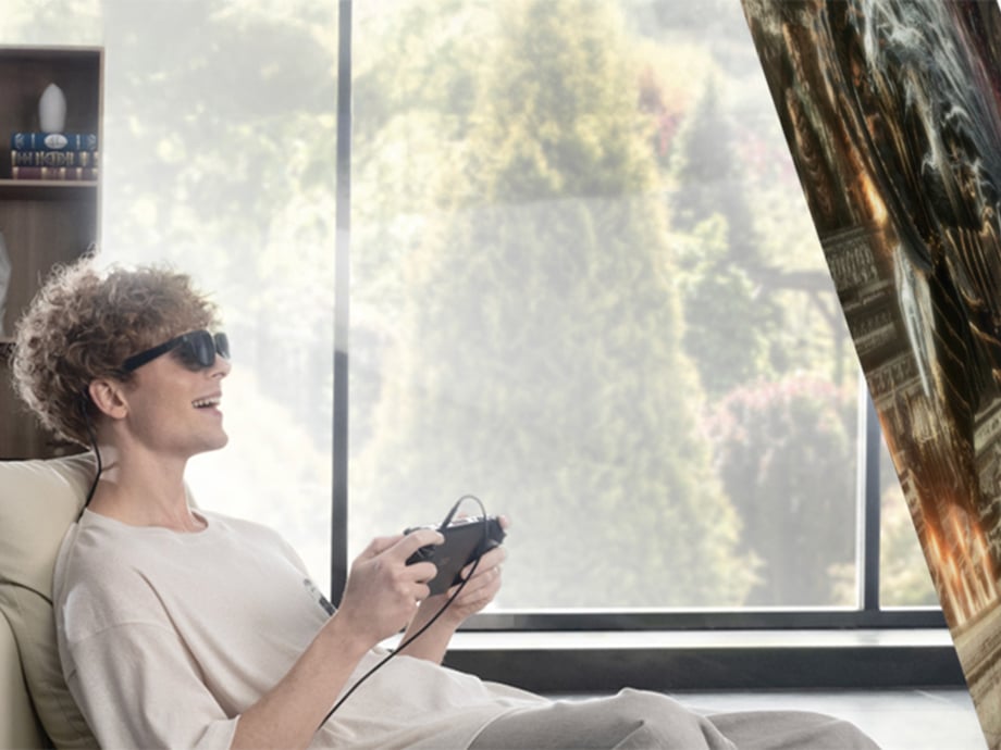 VITURE Pro XR z dźwiękiem HARMAN i odwróconym polem akustycznym do prywatnego odsłuchu