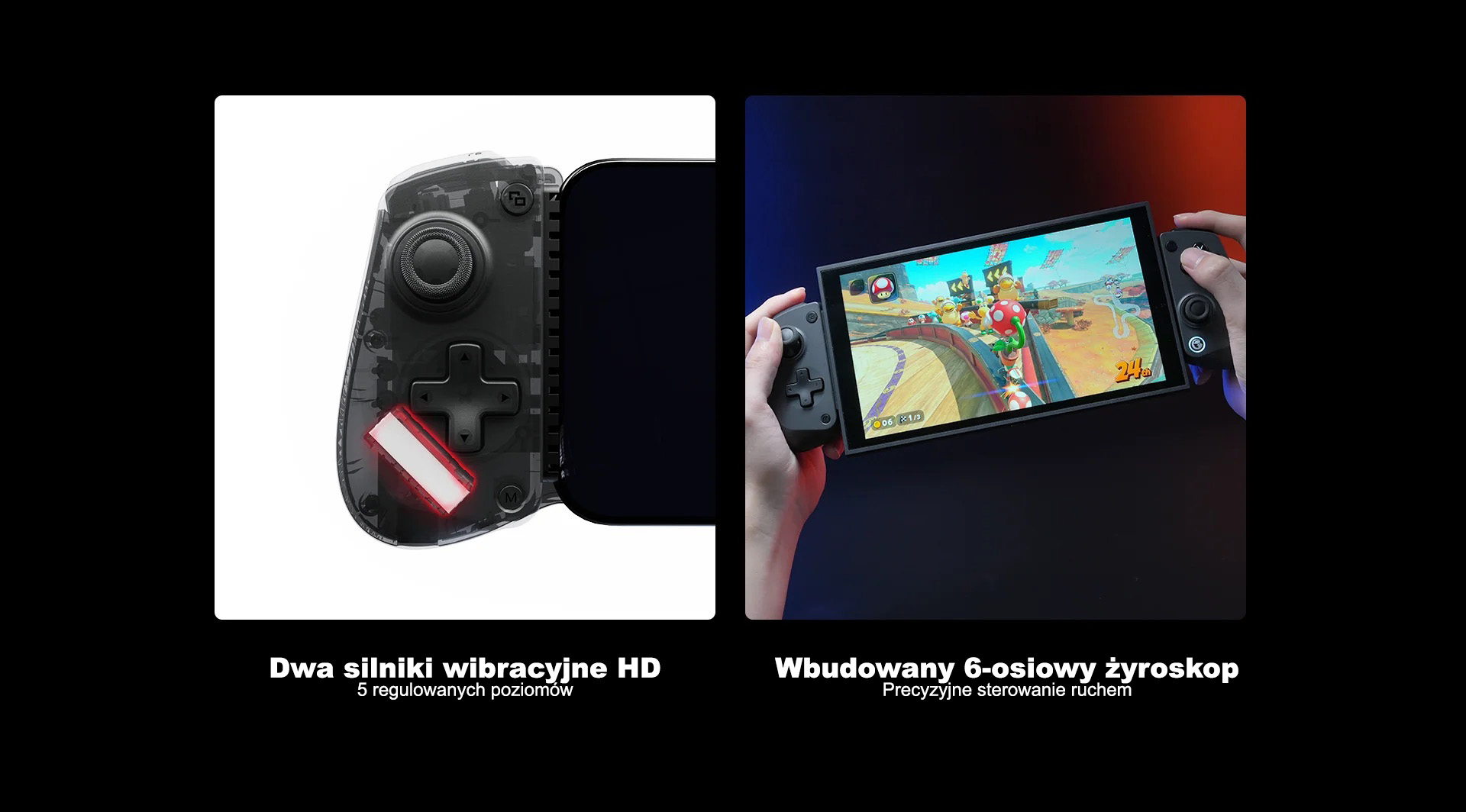 GameSir X5s oferuje ładowanie przelotowe USB-C i realistyczne wibracje HD podczas rozgrywki